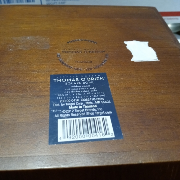 🥙🥝THOMAS O'BRIEN SQUARE BOWL🥑🍾 - Picture 12 of 14